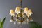 French Louis XVI Style Bronze and Crystal Eight-Light Chandelier 4