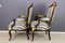 19th Century Louis XV Style Walnut and Gilt Bronze Mounted Armchairs, Set of 2 19