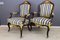 19th Century Louis XV Style Walnut and Gilt Bronze Mounted Armchairs, Set of 2 18