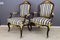 19th Century Louis XV Style Walnut and Gilt Bronze Mounted Armchairs, Set of 2, Image 18
