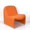 Fauteuil Mid-Century Orange par Giancarlo Piretti pour Castell, Italie, 1970s 11