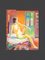 Valentin Rusin, Nudo espressionista, XX secolo, Acrilico su legno, Incorniciato, Immagine 2