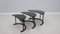 Tria Coffee Table by Gianfranco Frattini for Acerbis, 1980s, Set of 3 1