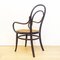 Curved Bentwood Armchair with Grid Seat 8