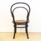 Curved Bentwood Armchair with Grid Seat 7