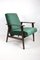 Vintage Green Bergen Easy Chair, 1970s, Image 1