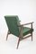 Vintage Green Olive Easy Chair, 1970s 6