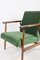 Vintage Green Olive Easy Chair, 1970s 8