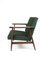 Vintage Green Olive Easy Chair, 1970s 9