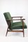 Vintage Green Olive Easy Chair, 1970s 5