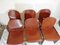 Shoe Leather 121 Chairs by Tobia & Afra Scarpa for Cassina, Set of 6 6