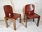 Shoe Leather 121 Chairs by Tobia & Afra Scarpa for Cassina, Set of 6 1