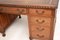 Antique Chippendale Style Pedestal Desk 9