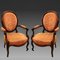 Antique Louis Philippe Armchairs, Set of 2 7