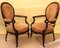 Antique Louis Philippe Armchairs, Set of 2 1