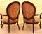 Antique Louis Philippe Armchairs, Set of 2 5