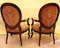 Antique Louis Philippe Armchairs, Set of 2 4