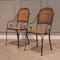 Stühle aus Rattan & Metall von Drexel Heritage Furniture, 2er Set 4