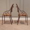Rattan and Metal Chairs from Drexel Heritage Furniture, Set of 2, Image 3