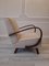 Art Deco Model H-227 Armchair by Jindrich Halabala from Thonet, 1940s 2