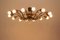 Mid-Century Modern Austrian Brass and Crystals 14 Arms Chandelier from J & L Lobmeyr, 1950s 5