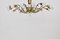 Mid-Century Modern Austrian Brass and Crystals 14 Arms Chandelier from J & L Lobmeyr, 1950s, Image 2