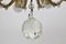 Lámpara de araña austriaca Mid-Century moderna de latón y cristales de J & L Lobmeyr, años 50, Imagen 7