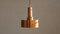 Copper T292 Ceiling Lamp by Hans-Agne Jakobsson for Hans-Agne Jakobsson Ab Markaryd, 1950s 1