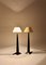 Lámparas de mesa francesas de haya, años 80. Juego de 2, Imagen 5