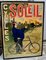 Antique French Soleil Cycles Advertising Poster 6