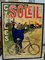 Antique French Soleil Cycles Advertising Poster 1