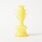 Yellow Spatter Glass Trophy Vase from Franz Welz 1