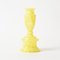 Yellow Spatter Glass Trophy Vase from Franz Welz 3