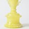 Jarrón Trophy amarillo de vidrio de Franz Welz, Imagen 4