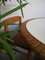 Mesa y sillas italianas de bambú y Midollino, años 70. Juego de 5, Imagen 3