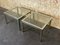 Table Basse en Chrome et Laiton, 1960s, Set de 2 10