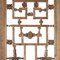 Large Antique Camphor Carved Panels, Set of 2 3