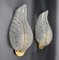 Large Murano Glass Leaf Wall Lights / Sconces from Barovier & Toso, 1950s, Set of 2, Image 2