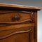 Antique French Victorian Walnut Marble Bedside Cabinet Nightstand, 1900s, Image 11