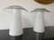 Italian Murano Glass Mushroom Lamps from Vistosi, 1970s, Set of 2 3