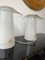 Italian Murano Glass Mushroom Lamps from Vistosi, 1970s, Set of 2 5