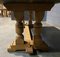 French Bleached Oak Farmhouse Dining Table 7