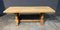 French Bleached Oak Farmhouse Dining Table 2