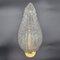 Large Murano Glass Leaf Wall Light or Sconce from Barovier & Toso, 1950s 1