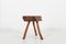 Rustic Wooden Side Table, Image 1