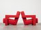 Chaises Utrecht par Gerrit Rietveld pour Cassina, 1935/1988, Set de 2 3