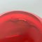 Italian Murano Red Glass Shell Bowl by Antonio Da Ros for Cenedese, 1960s, Image 16