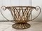 Wrought Iron Basket for Garden or Fireplace, 1960s 2