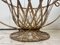 Wrought Iron Basket for Garden or Fireplace, 1960s 6