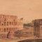 Landscape of Rome, 1950s, Watercolor, Image 3